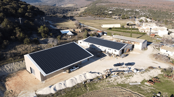 Charpente métallique photovoltaïque sur mesure Sebalyo Solar